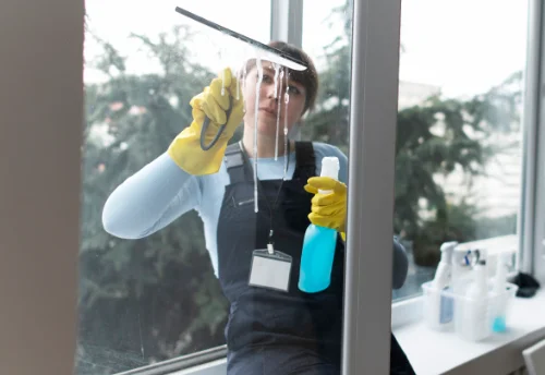 Nettoyage de vitres intérieures et extérieures à Mantes-la-Jolie